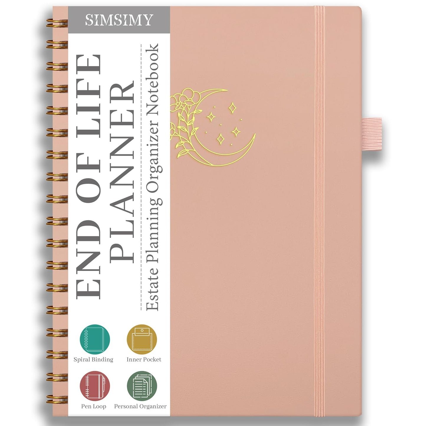 The wild swans End of Life Planner – Estate Planning & Important Information Organizer | Final Wishes & Legacy Workbook