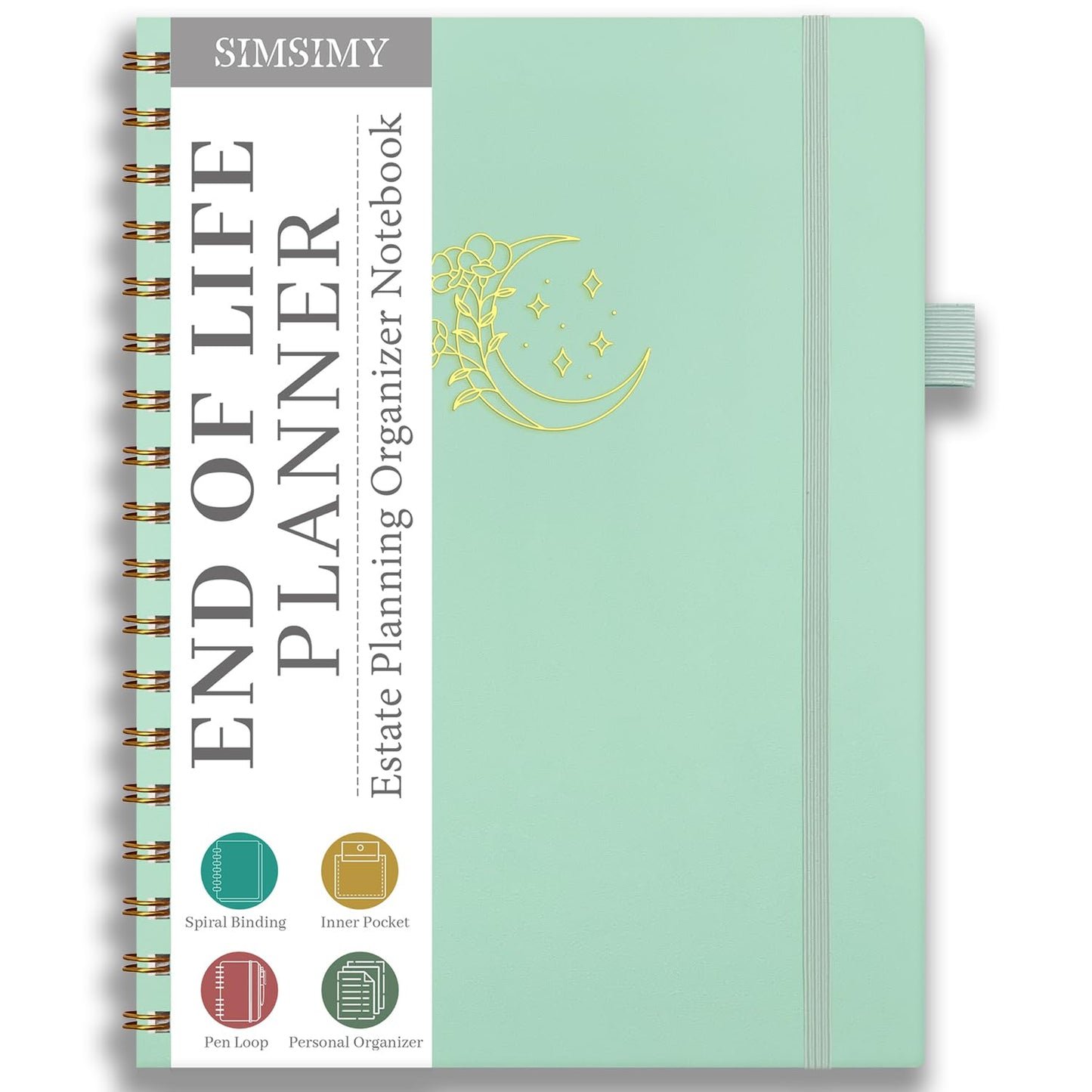 The wild swans End of Life Planner – Estate Planning & Important Information Organizer | Final Wishes & Legacy Workbook